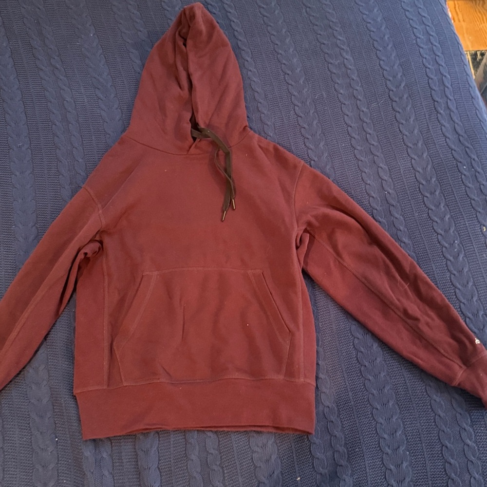 Rag & Bone Deep Red Hoodie